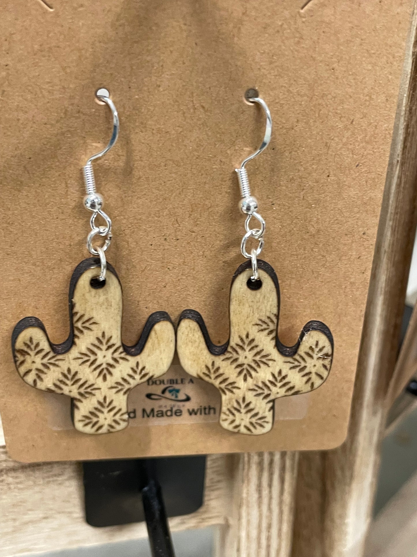 Aztec Cacti Earrings